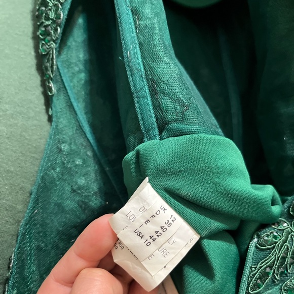 Morilee Madeline Gardner Emerald Green - Picture 6 of 11